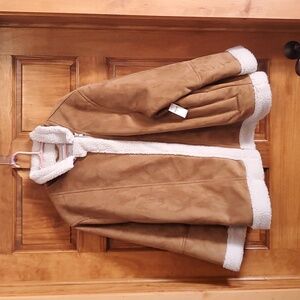 NWT Old Navy Heavy Faux Leather Coat Size XXL